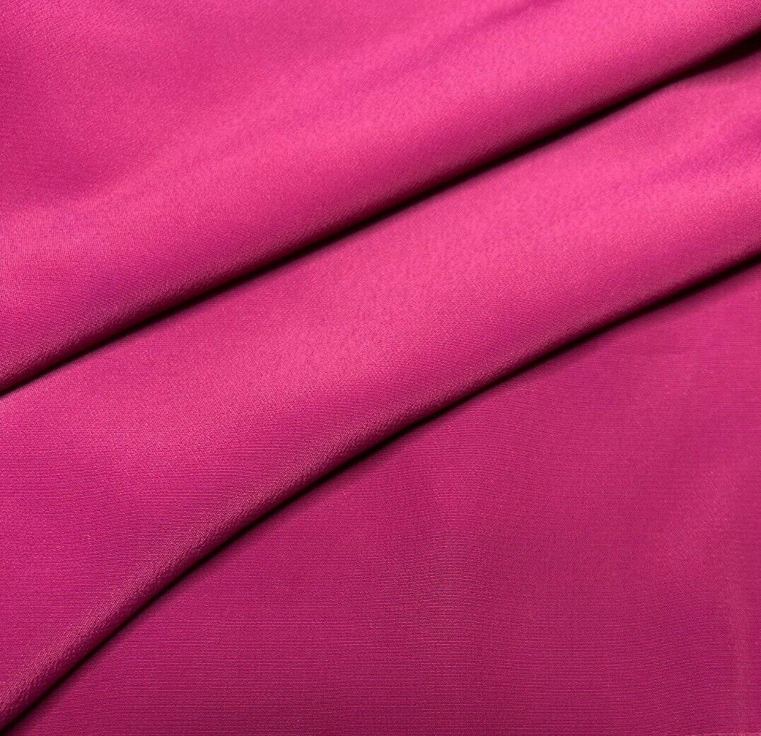 Silk And Acetate Blend Crepe Fabric 55" Wide Sold By Metre