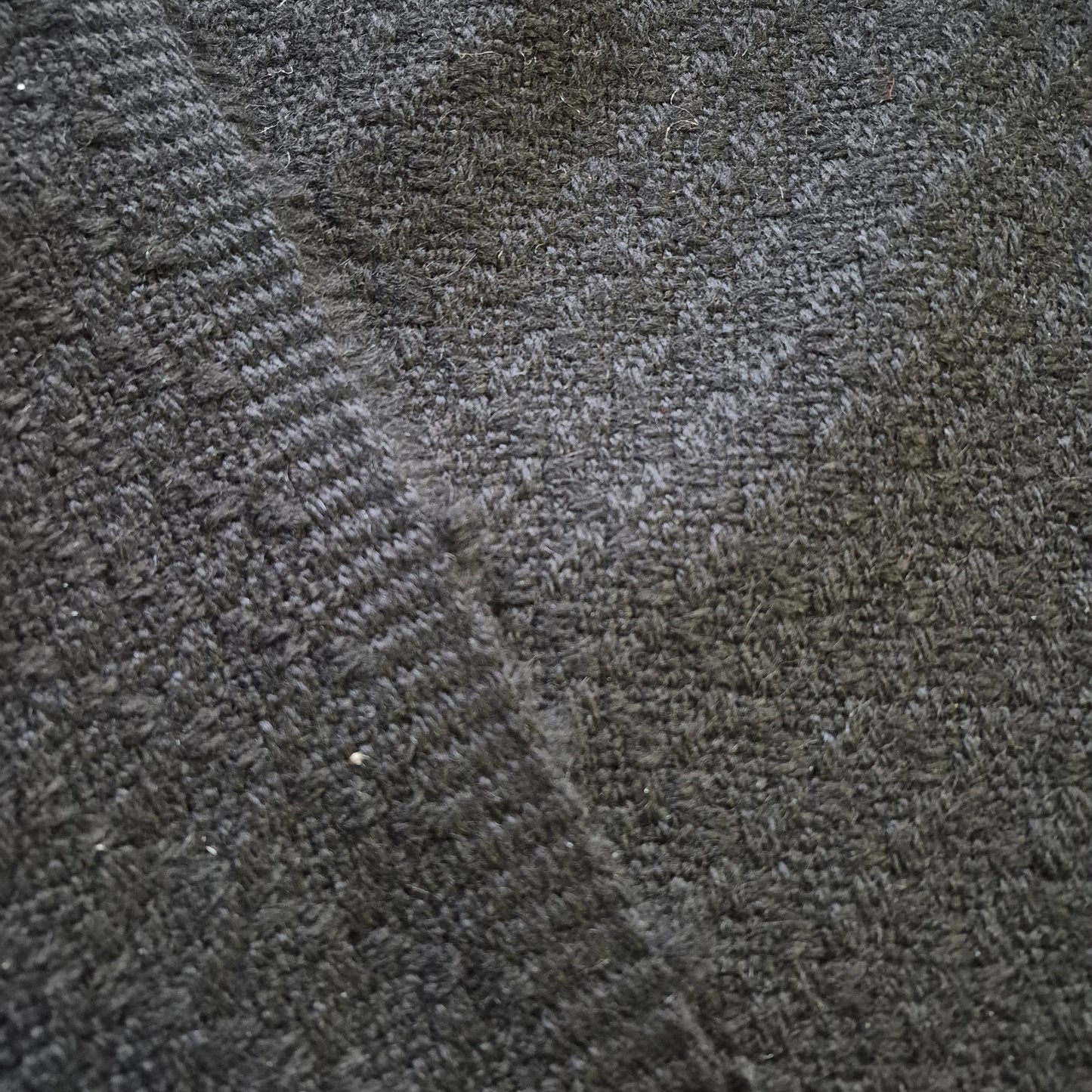 Wool Coat Fabric Black Colour 55" wide