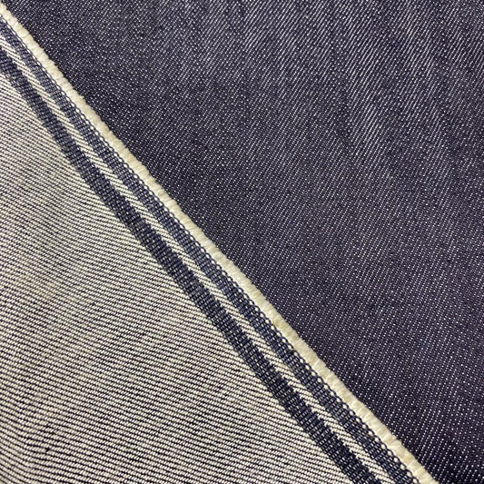 Cotton Denim Fabric Blue Colour 51" Wide 500 gsm Sold By The Metre