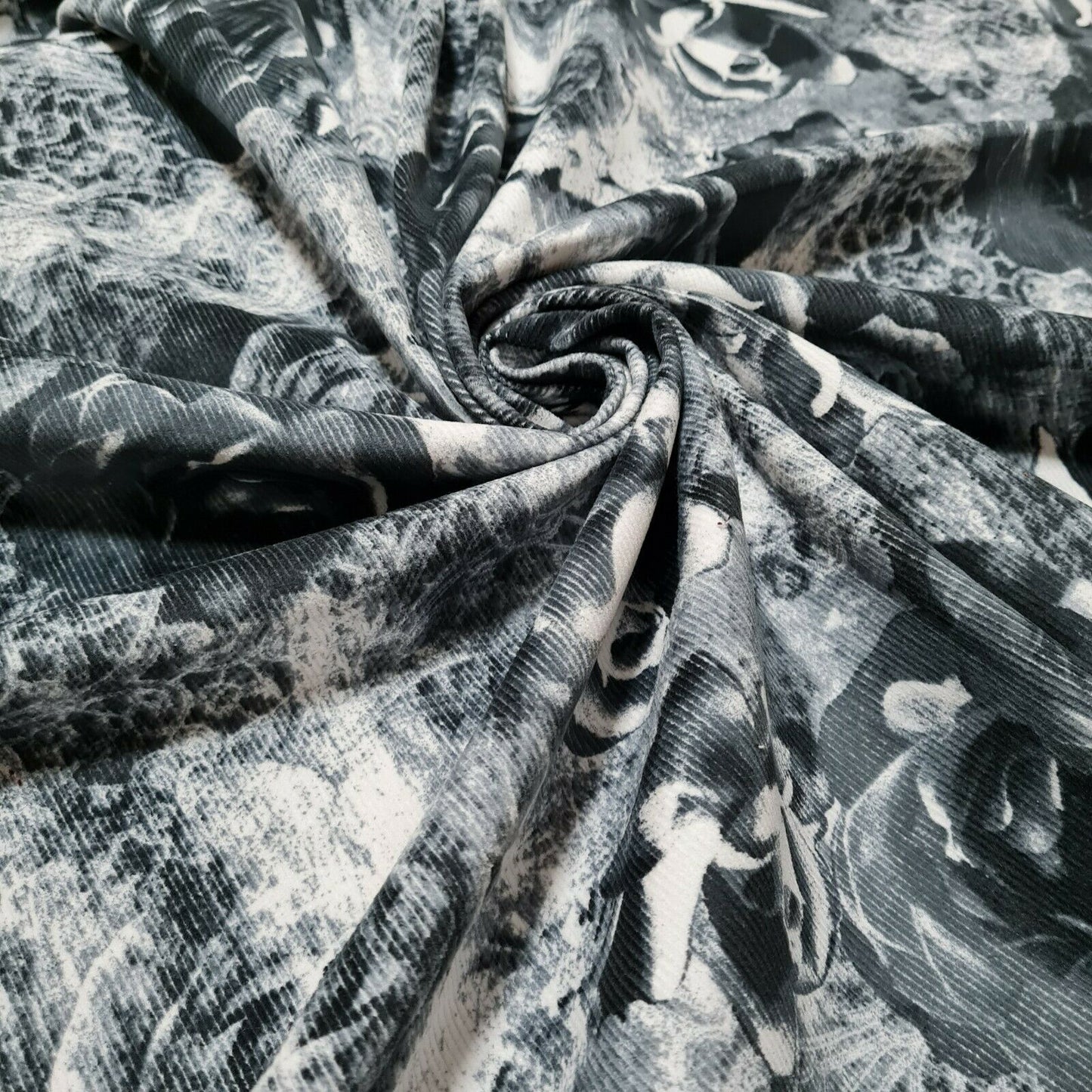 Premium Cotton Corduroy Fabric Animal And Floral Printed 55" Wide