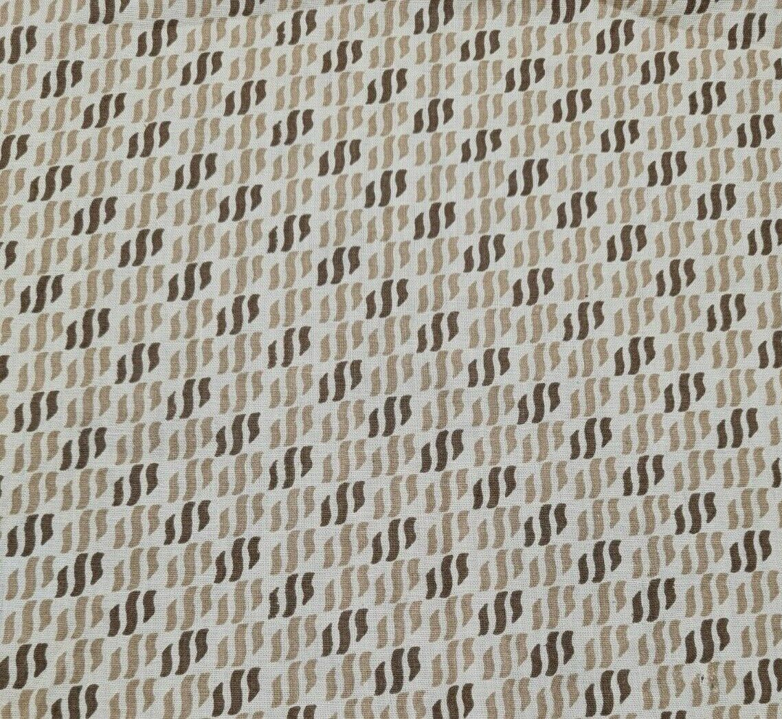 Egyptian Cotton Fabric Vintage Printed 33" Wide Sold by the Metre