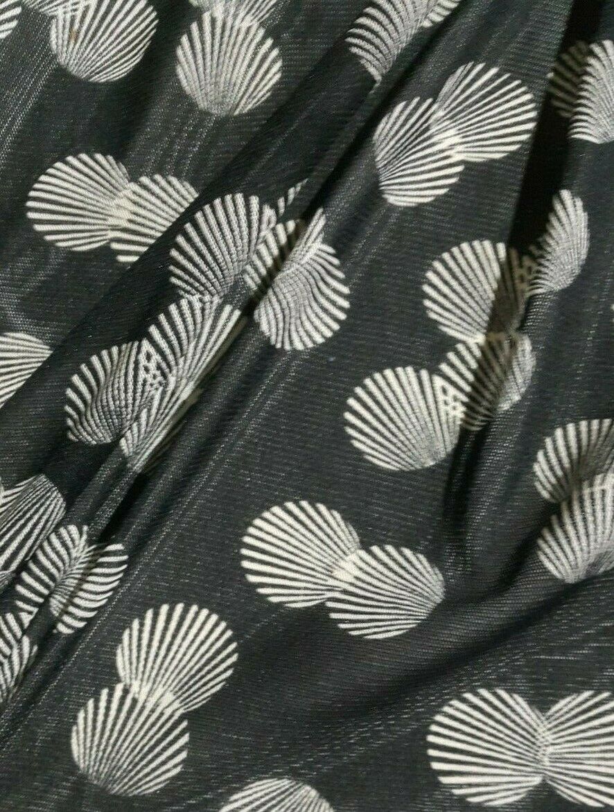 STRETCH TULLE FABRIC SHELL PRINTED -SOLD BY THE METER