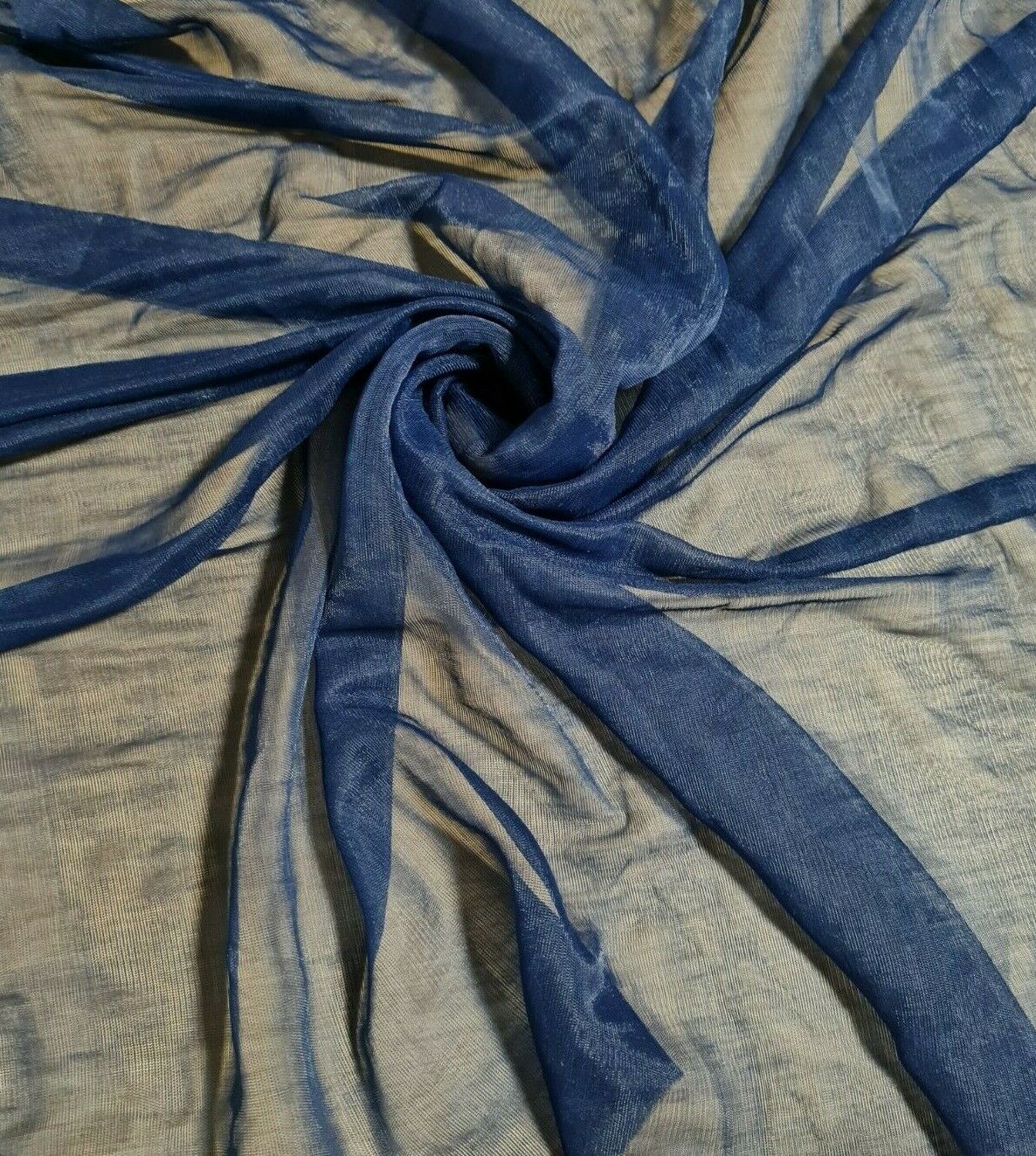 YELLOW STRETCH TULLE FABRIC - SOLD BY THE METRE