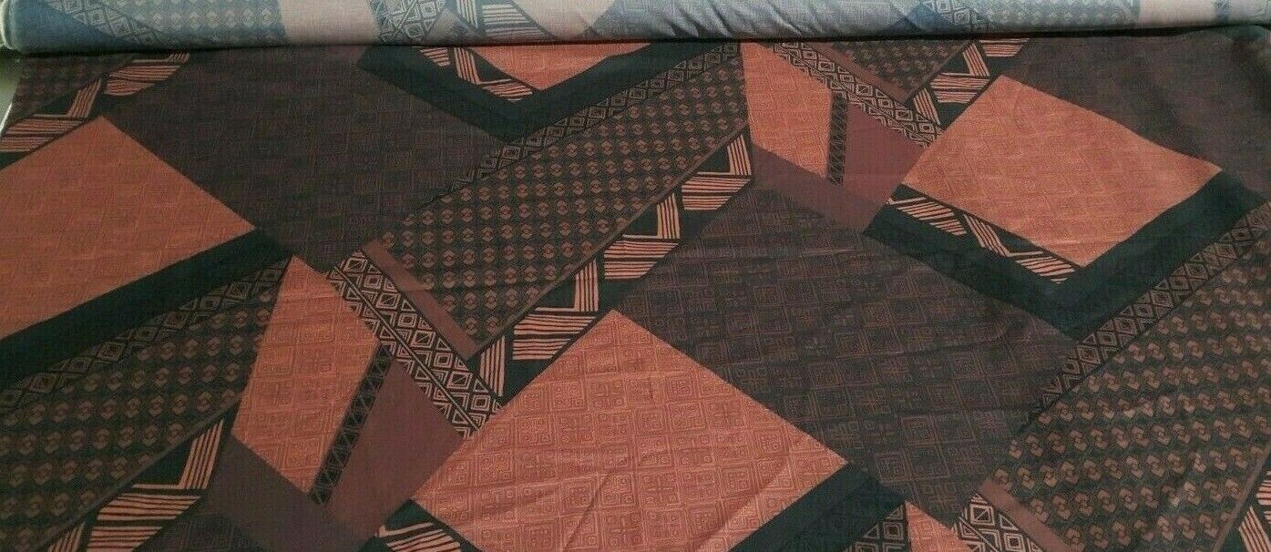 PRINTED CREPE FABRIC - SOLD BY THE METRE