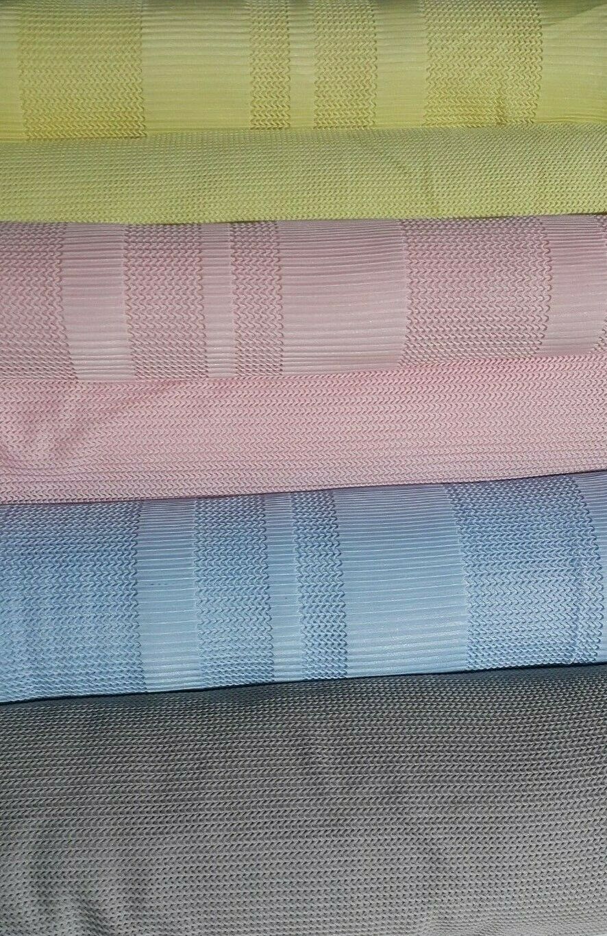 STRIPED AND PLAIN LACE FABRIC-7 VARIATIONS-SOLD BY THE METRE