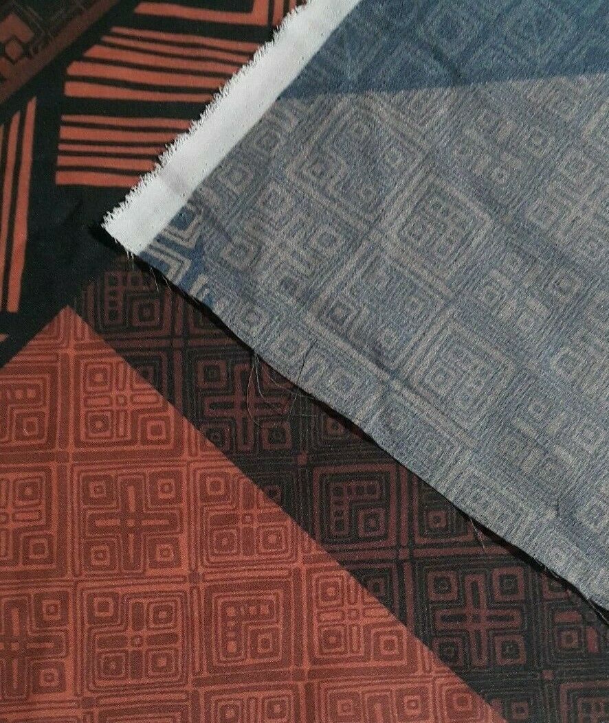 PRINTED CREPE FABRIC - SOLD BY THE METRE