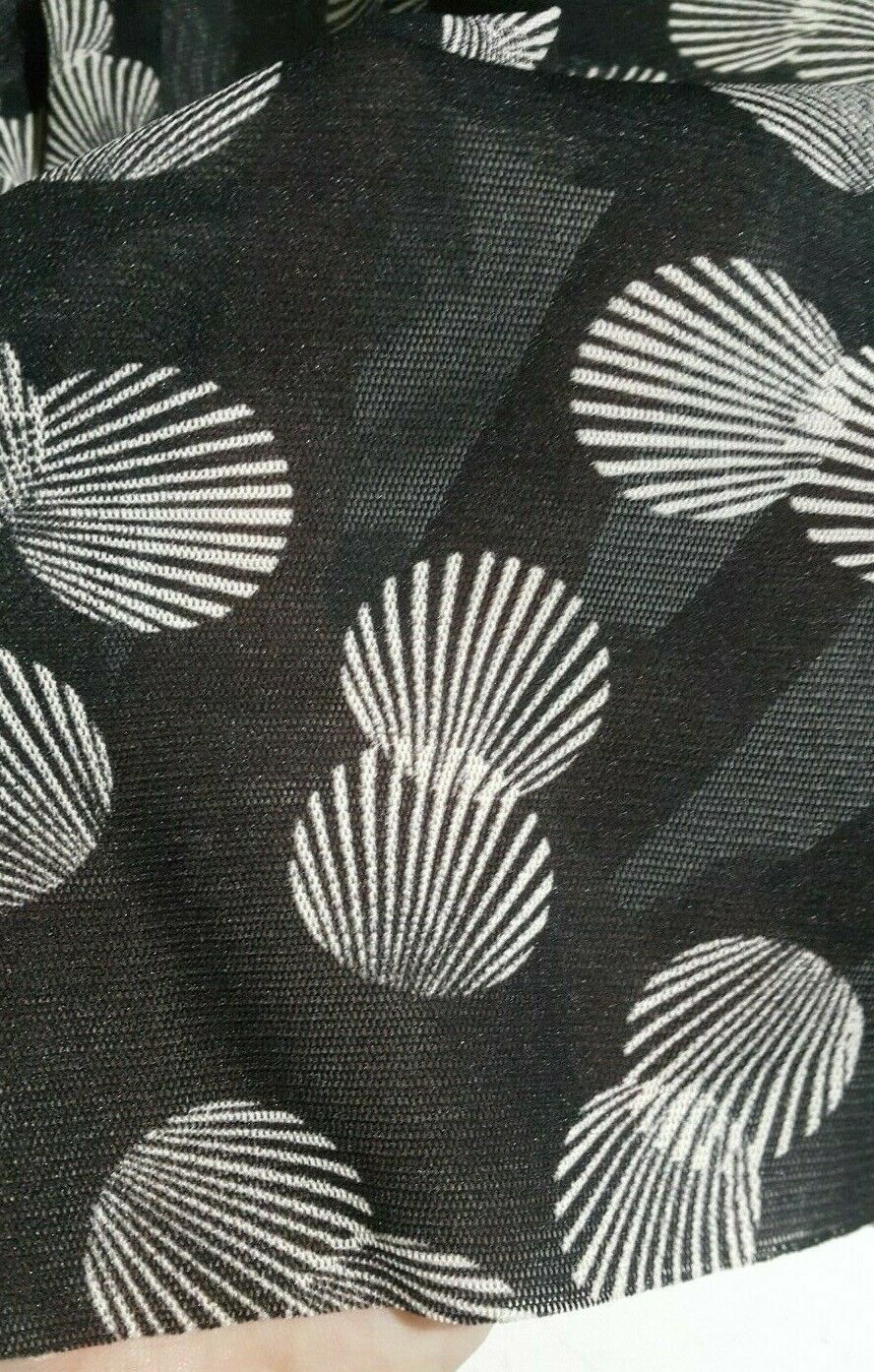 STRETCH TULLE FABRIC SHELL PRINTED -SOLD BY THE METER