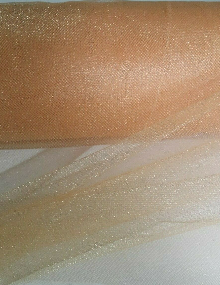 NET TULLE FABRIC PLAIN SOLD BY THE METRE
