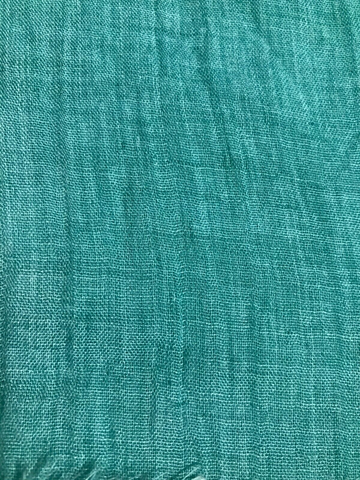 THIN POLYCOTTON FABRIC CRINKLED EFFECT MELANGE-4 COLOURS-SOLD BY THE METRE