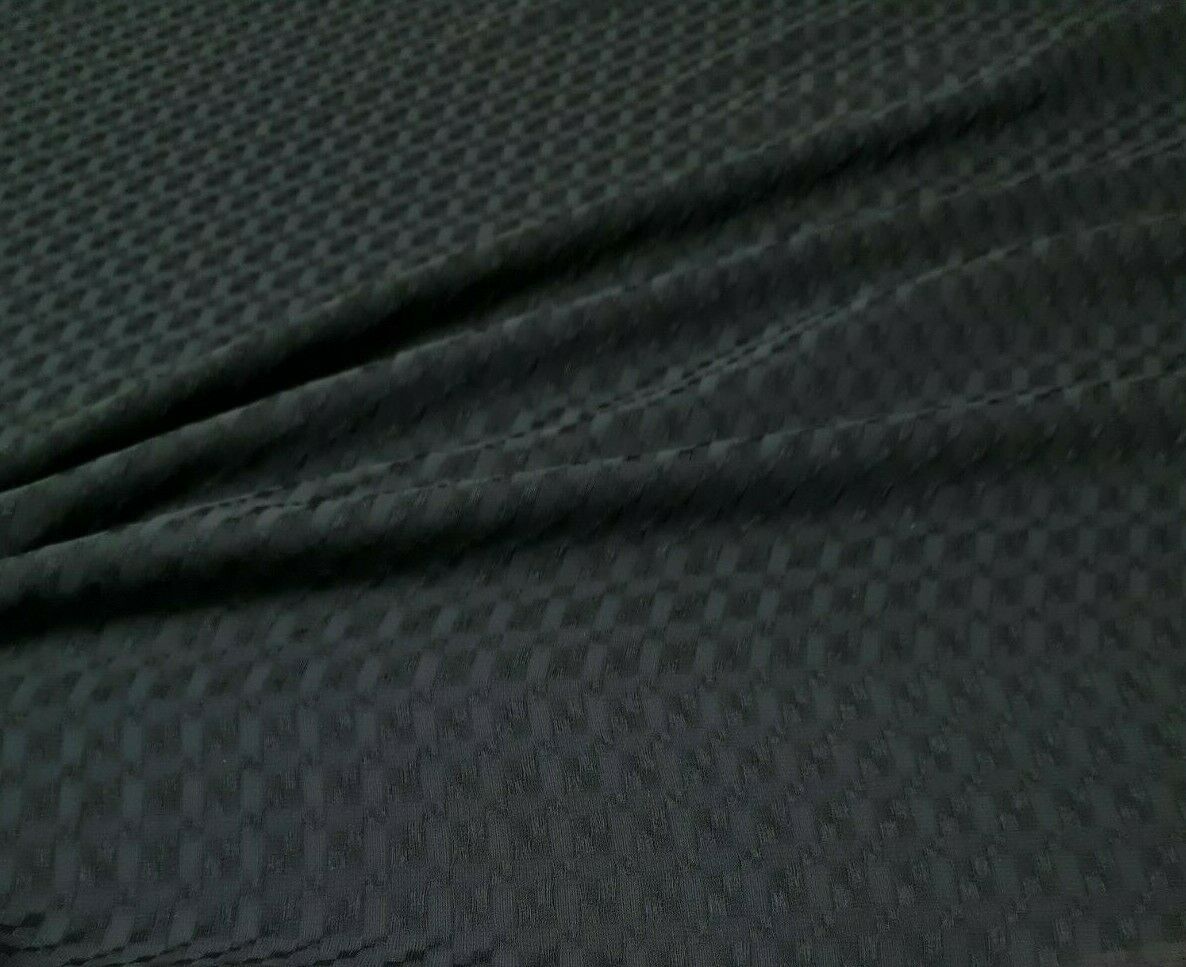 CHIFFON FABRIC BLACK COLOUR AND SMALL FIGURED-SOLD BY THE METRE