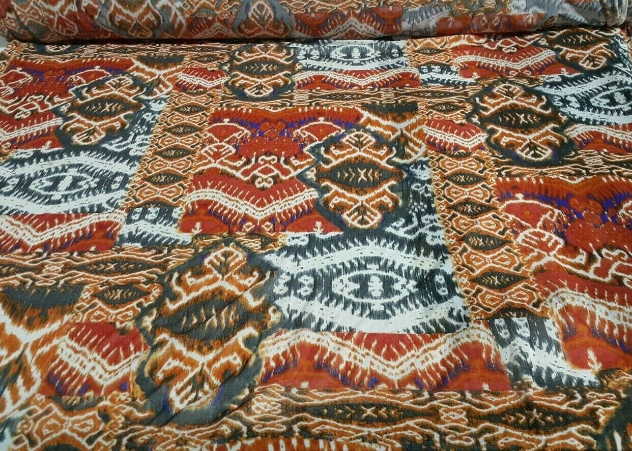 PRINTED STRETCH TULLE LACE FABRIC - SOLD BY THE METRE