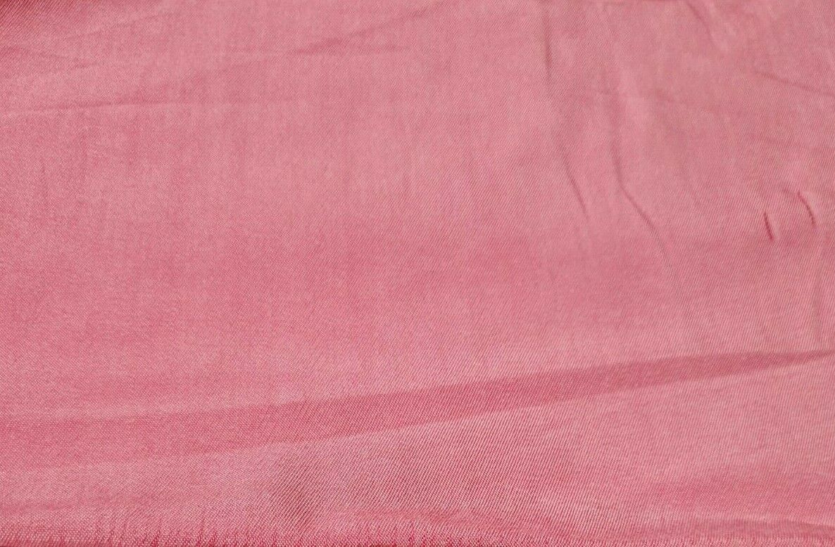 PINK COLOUR VISCOSE /POLYESTER FABRIC-SOLD BY THE METRE