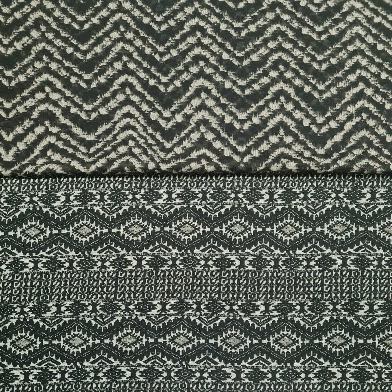 Chevron jersey shop knit fabric