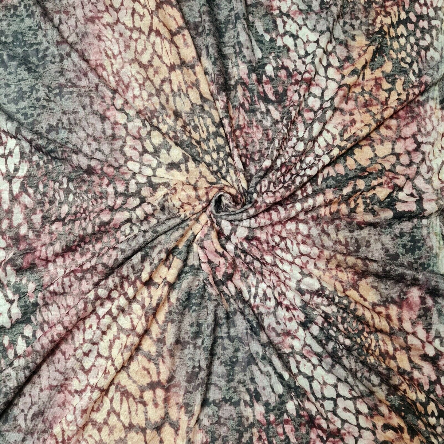 Burnout Jersey Knit Fabric Printed 51" Sold By The Metre A1-167