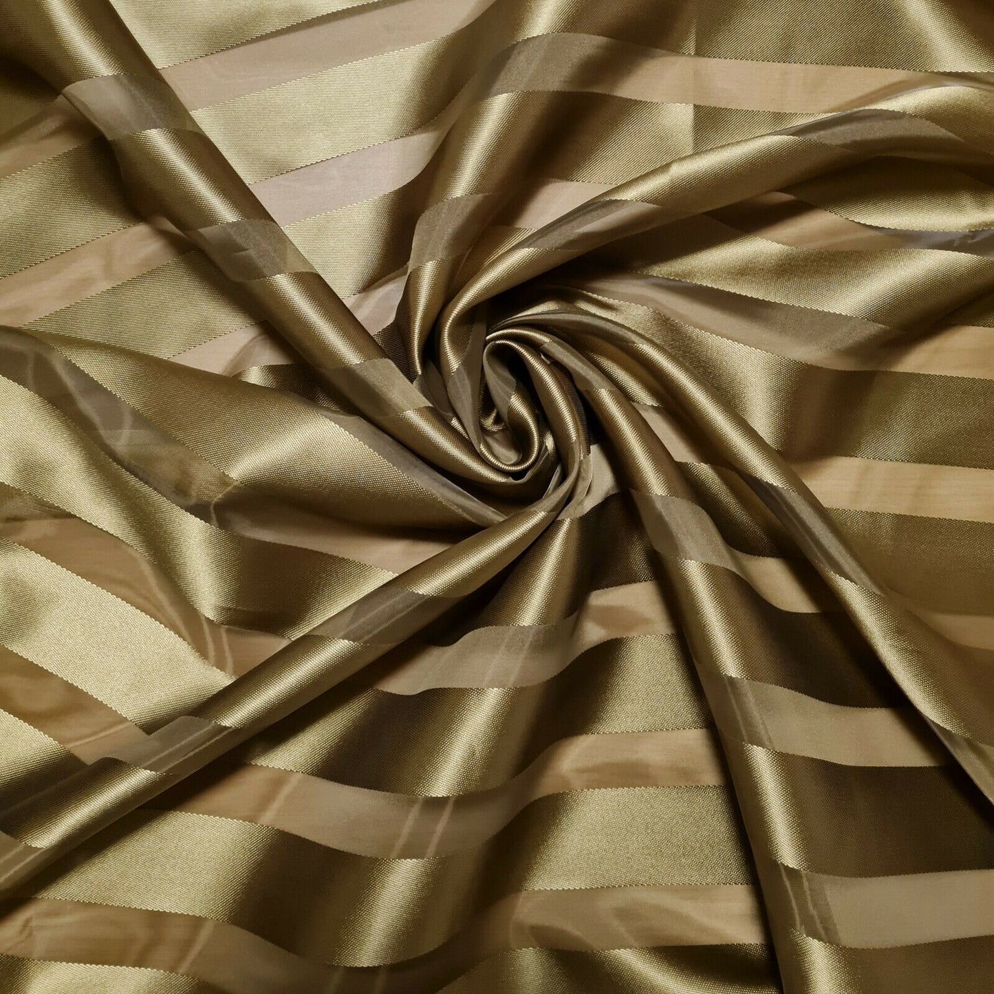 Premium Satin Striped Organza Fabric Plain 55" Wide Clothing, Crafts, Curtains