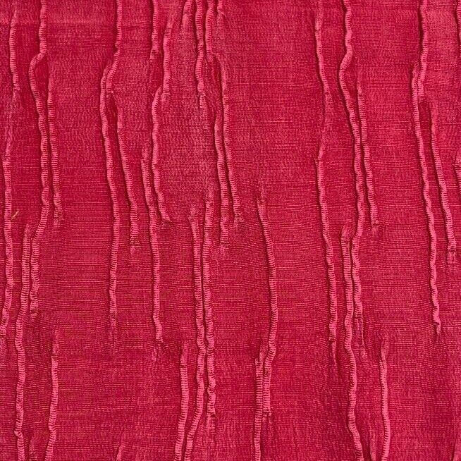Cupro Viscose Blend Dressmaking Fabric Rapsberry Colour Silky Touch Drapey 55"