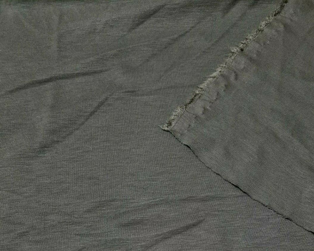 PONTE JERSEY FABRIC KHAKI COLOUR - SOLD BY THE METRE
