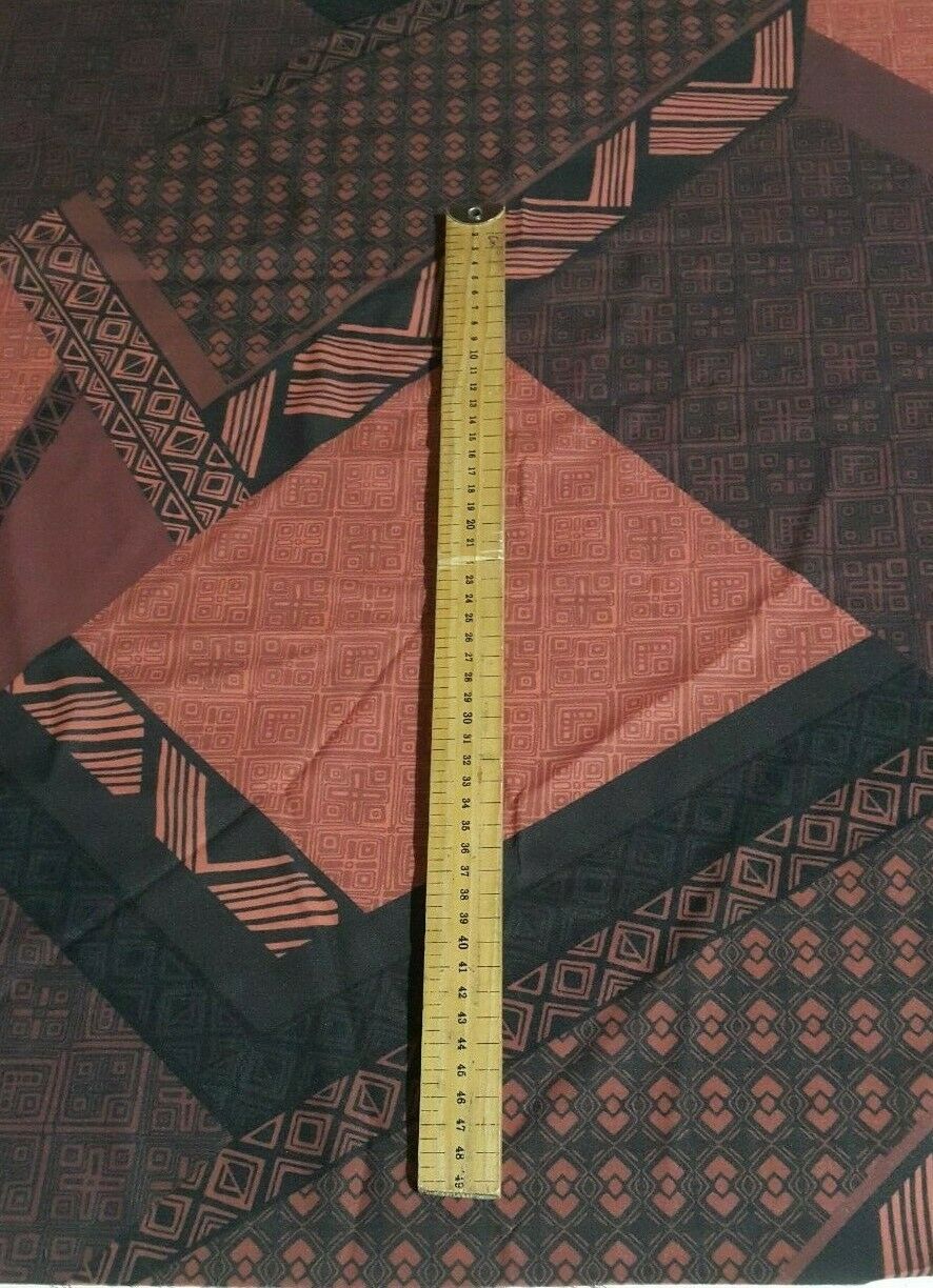 PRINTED CREPE FABRIC - SOLD BY THE METRE