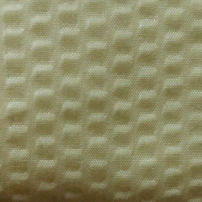 LIGHT YELLOW BUBBLE EFFECT POLYCOTTON FABRIC-SOLD BY THE METRE