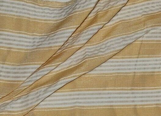 STRIPED POLYCOTTON FABRIC-SOLD BY THE METRE