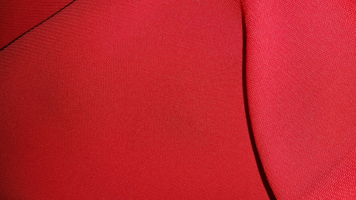 RED GEORGETTE FABRIC - SOLD BY THE METER