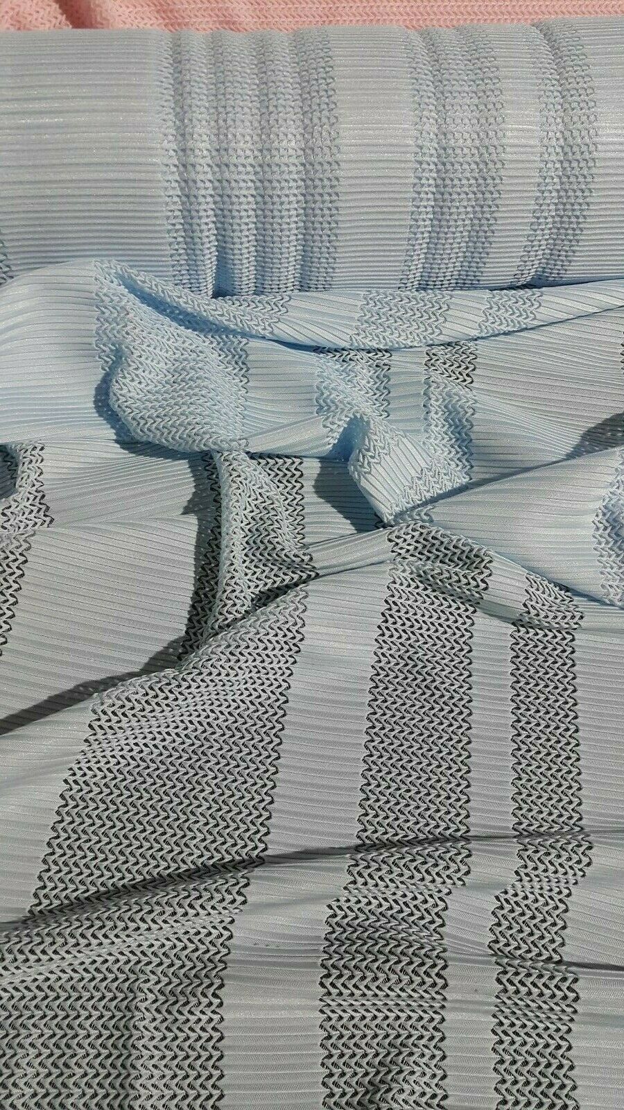 STRIPED AND PLAIN LACE FABRIC-7 VARIATIONS-SOLD BY THE METRE