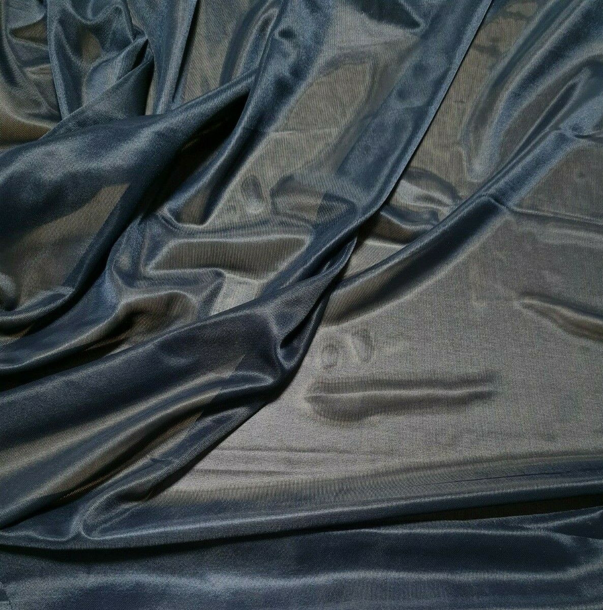 JERSEY LINING FABRIC NAVY AND PURPLE THIN STRETCH -SOLD BY THE METRE