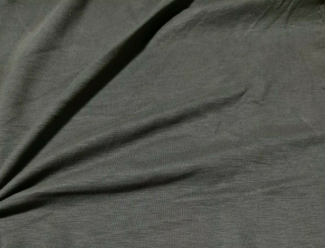 PONTE JERSEY FABRIC KHAKI COLOUR - SOLD BY THE METRE