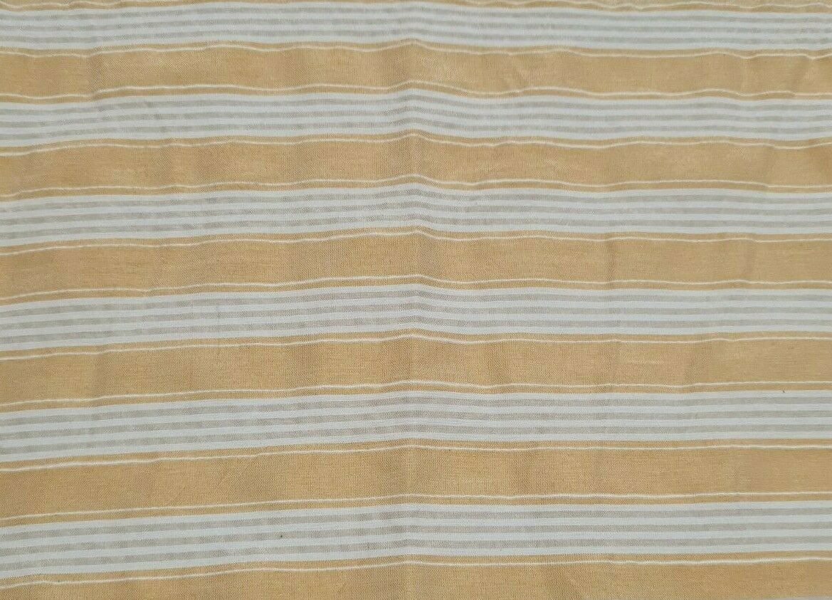 STRIPED POLYCOTTON FABRIC-SOLD BY THE METRE