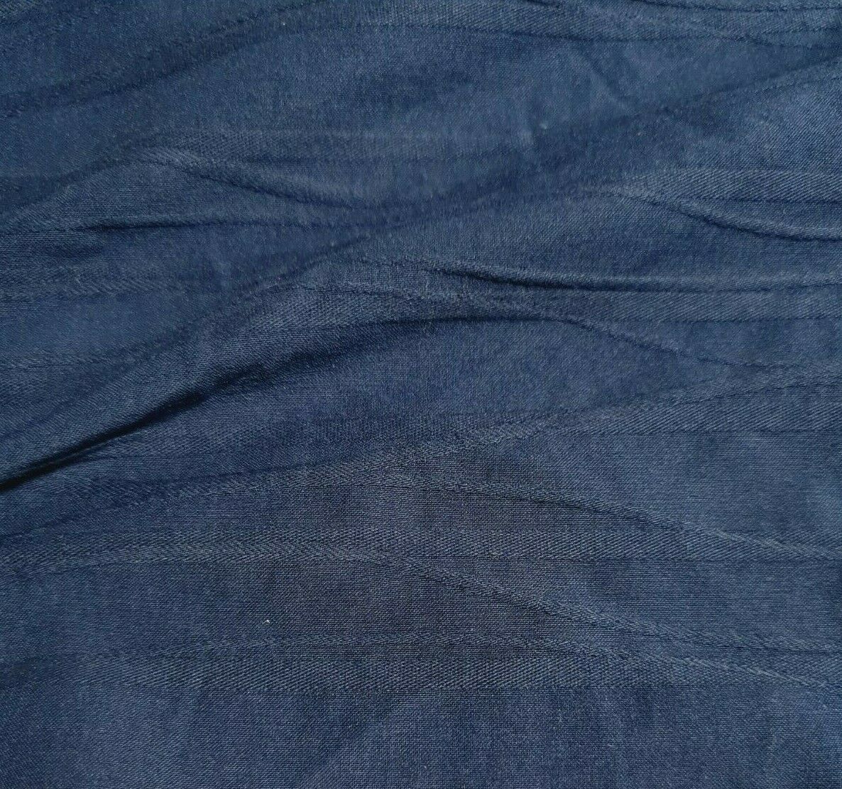 BLACK NAVY BEIGE COLOURS FIGURED STRETCH SHIRT FABRIC - SOLD BY THE METRE