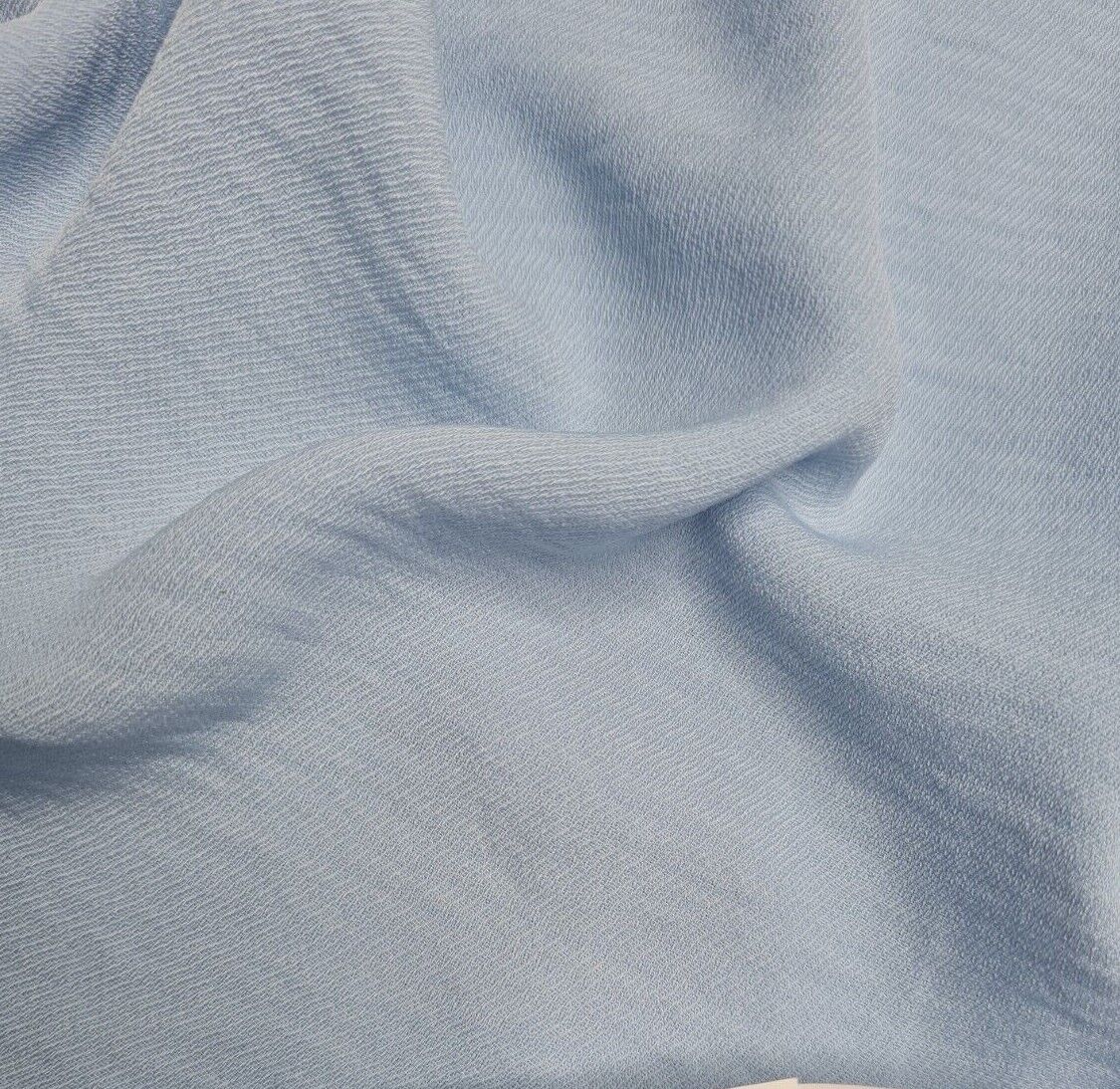 Wavy Effect Crepe Fabric Small Figured And Drapey 55" Wide Sold By Metre