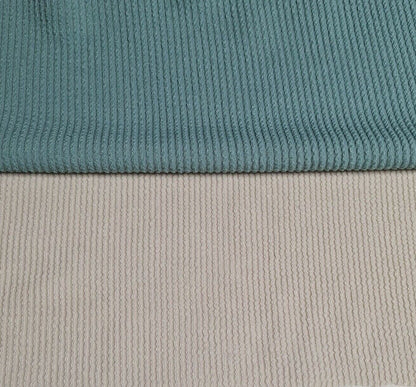 Rib Jersey Fabric 4 Way Stretch 55" Wide Sold By Metre