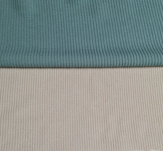 Rib Jersey Fabric 4 Way Stretch 55" Wide Sold By Metre