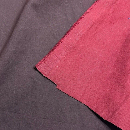 Cotton Gabardine Fabric Double side 2 Way Stretch 55" Wide 320 gsm