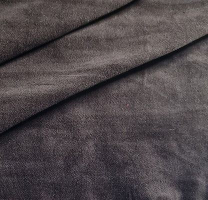 Cotton Velvet Fabric Brown Colour 55" Wide Sold by Metre