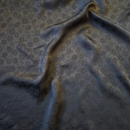 Pure Silk Jacquard Satin  Fabric 51" Wide Sold By Metre