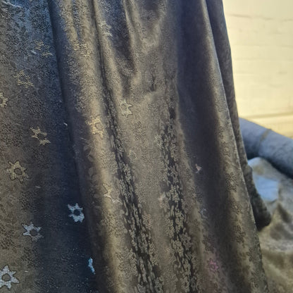 Pure Silk Jacquard Satin  Fabric 51" Wide Sold By Metre