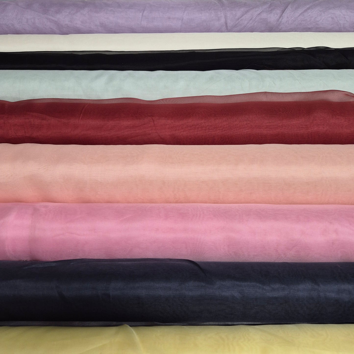 Pure Silk Organza Fabric 51" Wide Sold By Metre