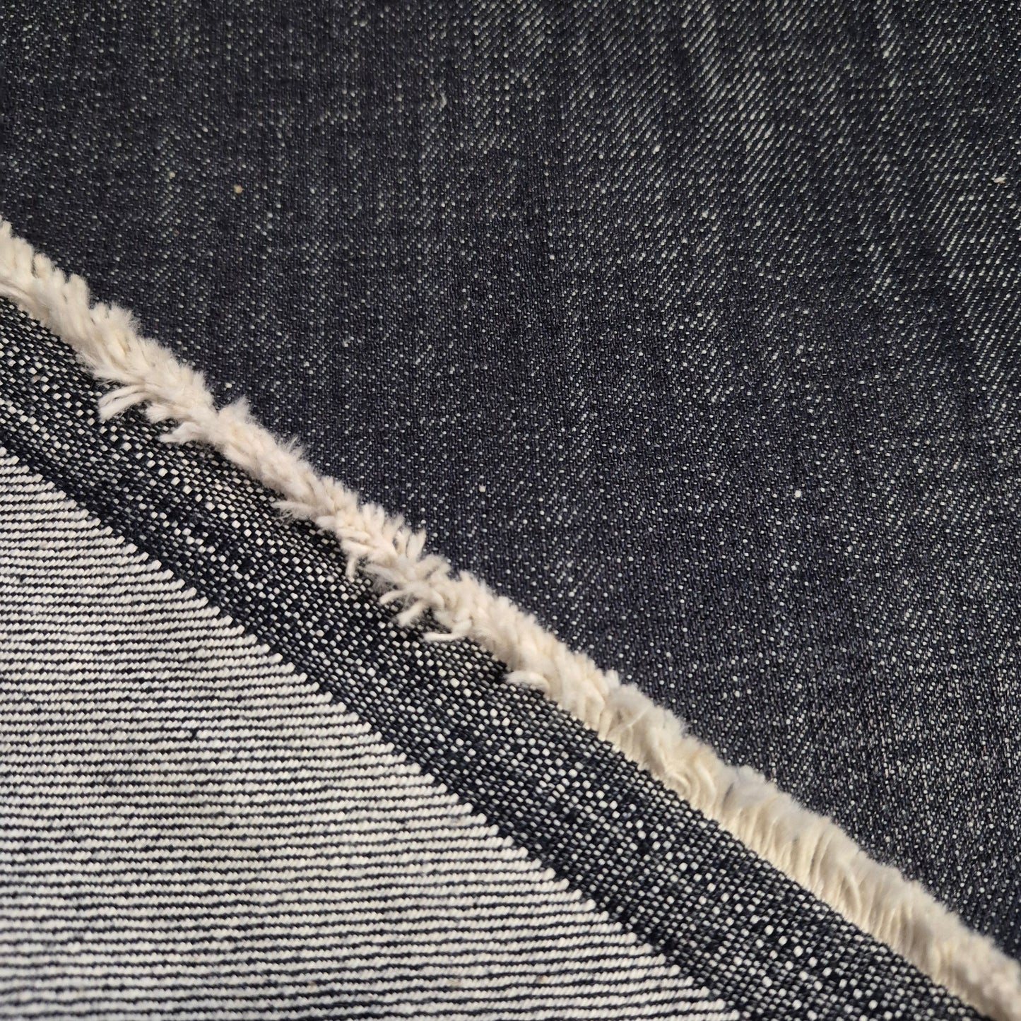 12 Oz Cotton Denim Fabric Indigo 59" wide