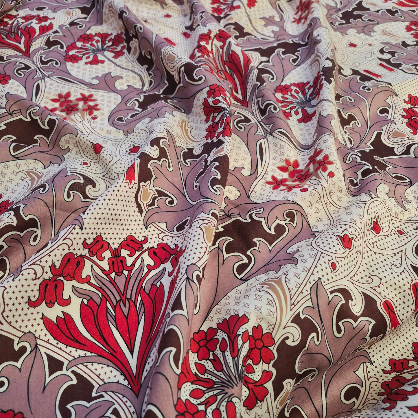 Printed Cotton Poplin Fabric 55" Wide (By the metre)