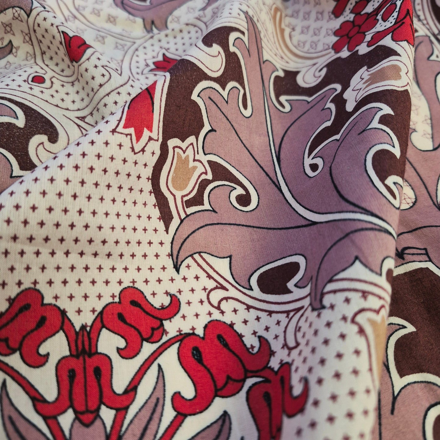 Printed Cotton Poplin Fabric 55" Wide (By the metre)