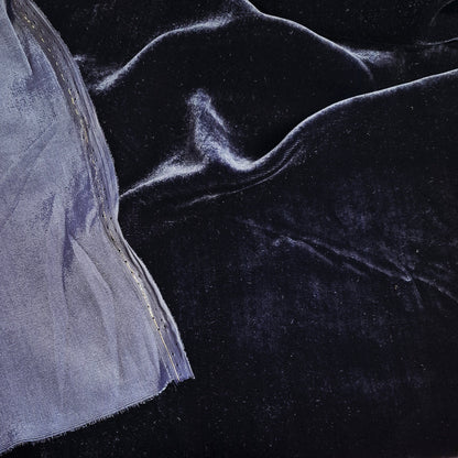 Silk Viscose Velvet Fabric 51" Wide Sold By Metre