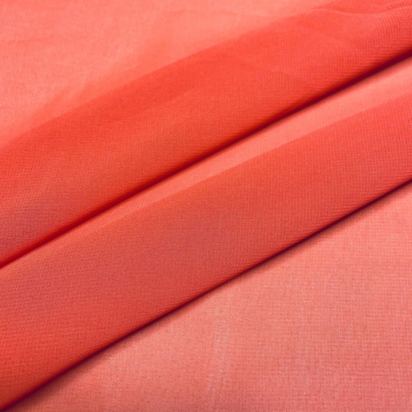 Plain Chiffon Fabric 55" Wide Soft and Drapey Sold By Metre