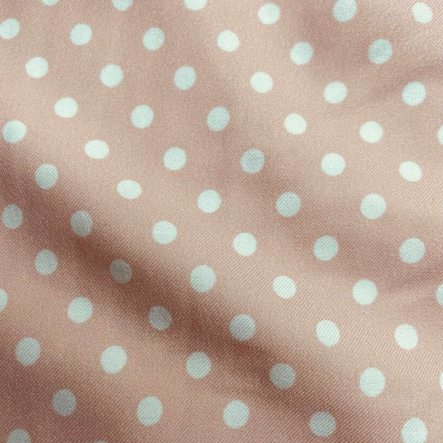 Woven Dressmaking Fabric Floral And Spotted Printed 55" Wide