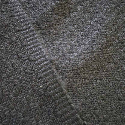 Wool Coat Fabric Black Colour 55" wide