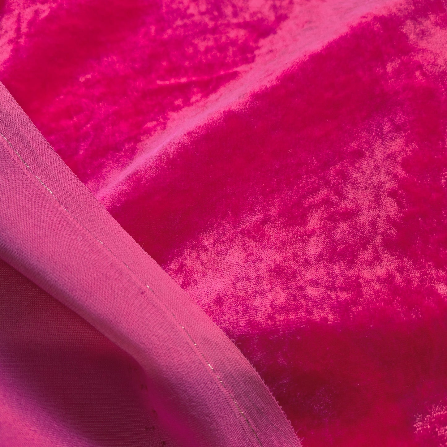 Silk Viscose Crushed Velvet Fabric 51" Wide Sold By Metre