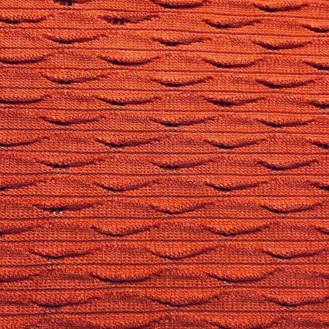 Jersey Figured Fabric Coral Colour 2Way Stretch 55" Wide