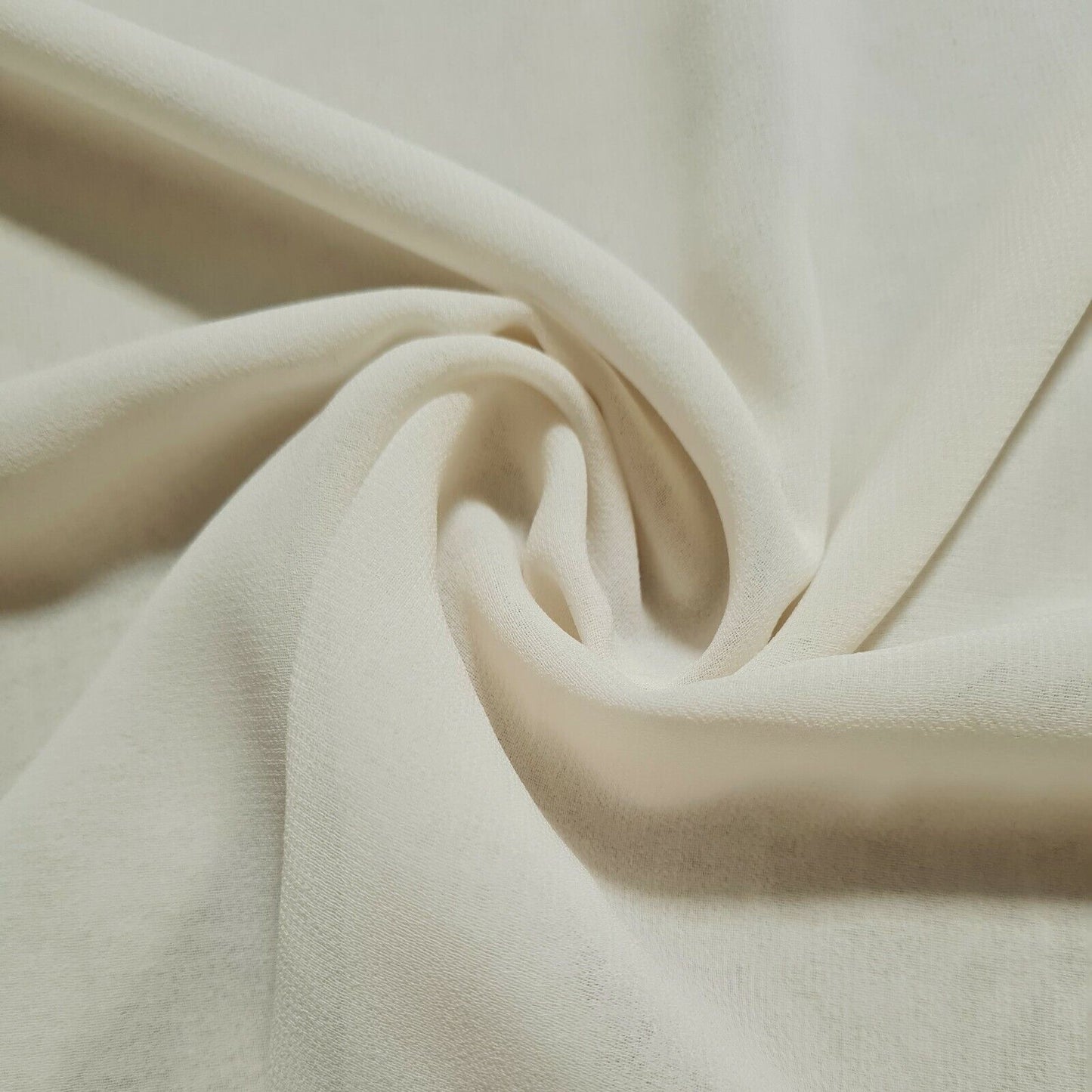 Plain Chiffon Fabric 55" Wide Soft and Drapey Sold By Metre