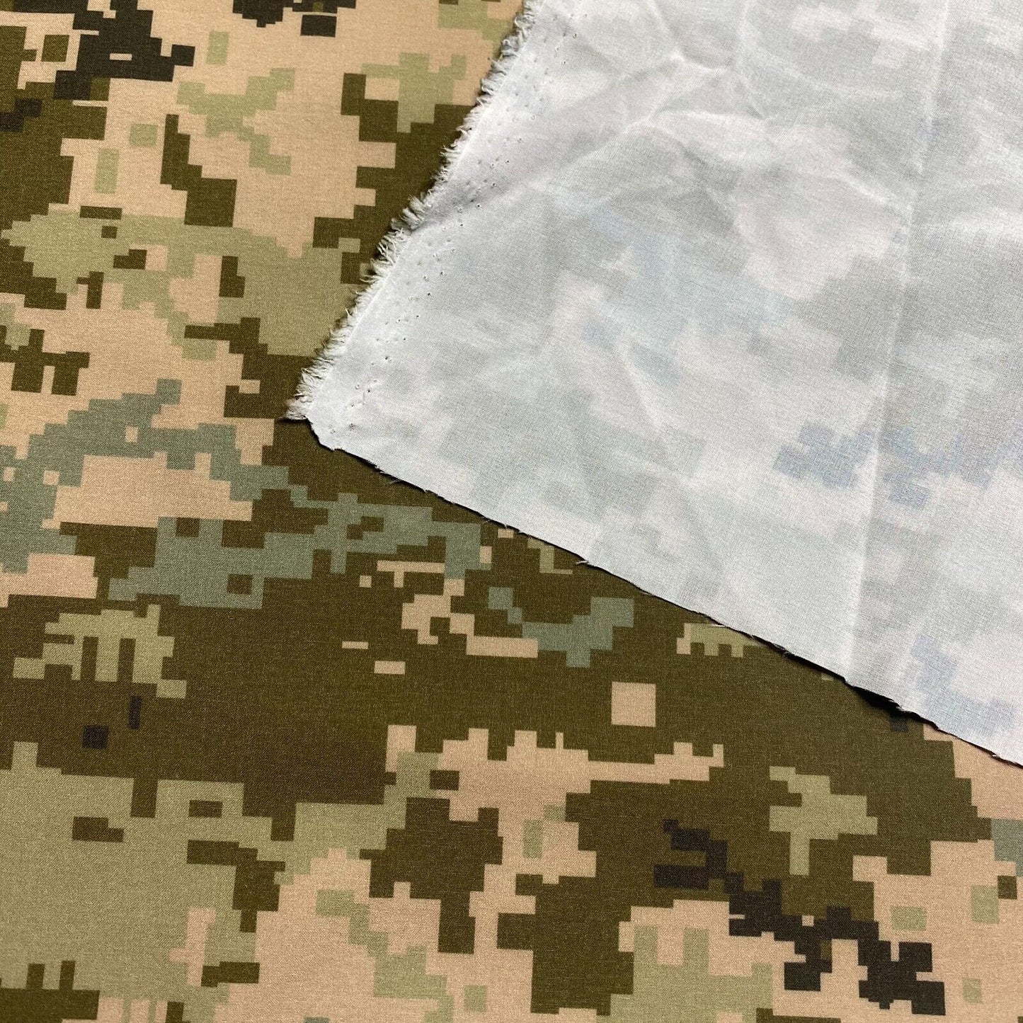 Waterproof Camouflage Fabric 8-Bit Printed 51" Wide