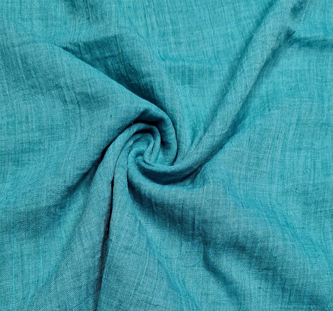 Polycotton Cheesecloth Gauze Fabric 55" Wide Sold By Metre